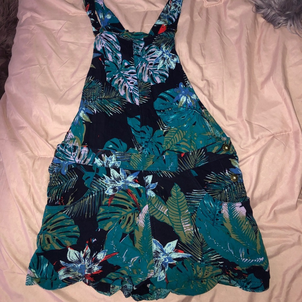 Tropical Patterned Romper!